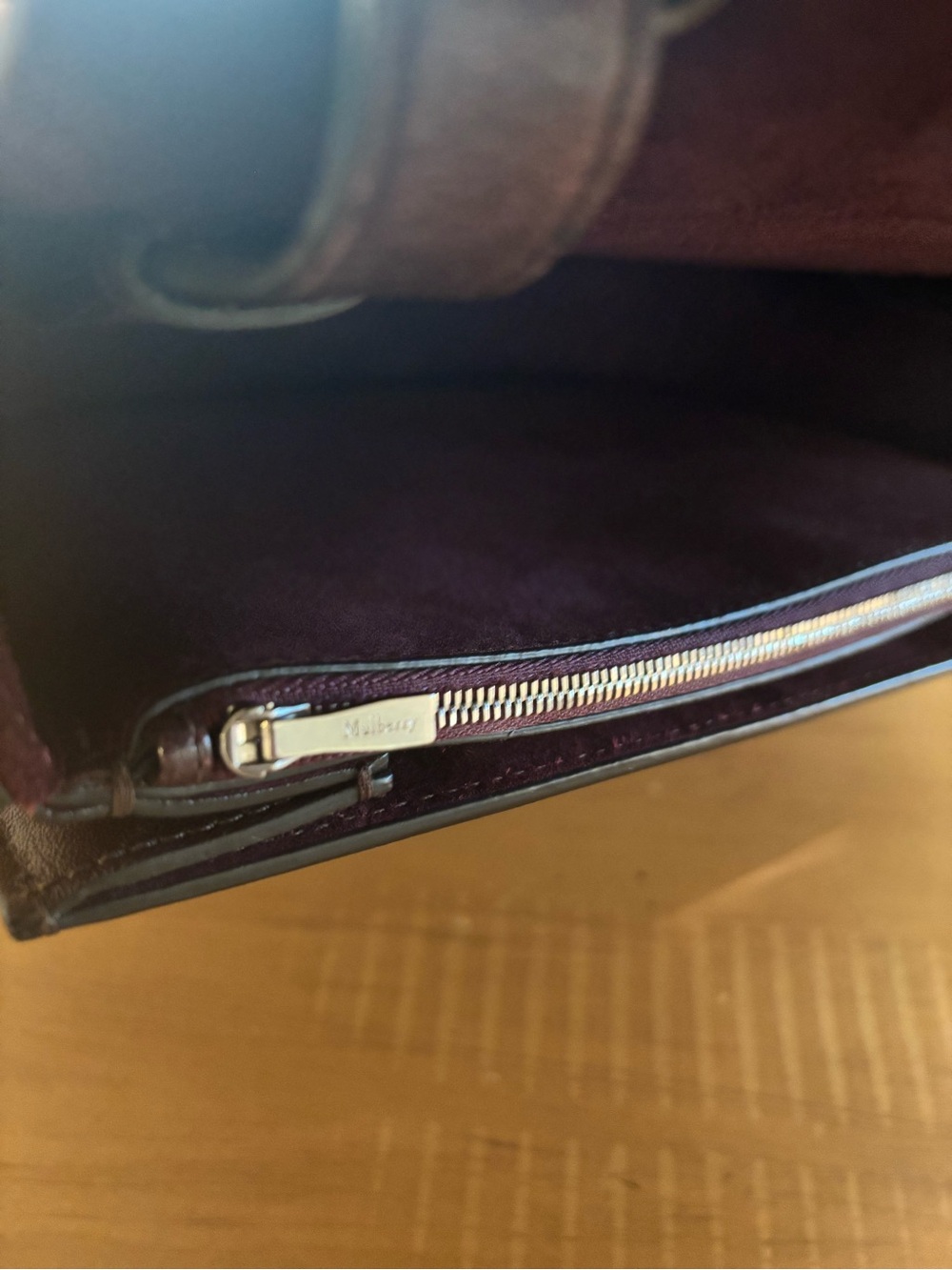 Mulberry Selwood In Burgundy - Picture 8 of 11